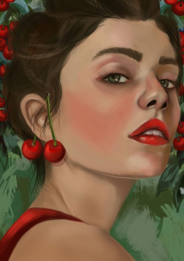 Autorska ilustracja z talii Karty Przekazy Drzew — karta 25 z 32